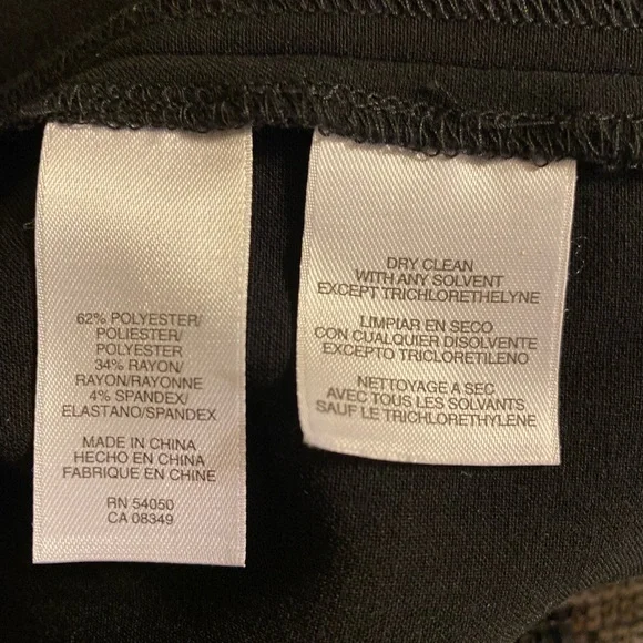 Nine West - Woman’s black sleeveless cocktail dress with decorative sequence, 6 - Picture 7 of 7